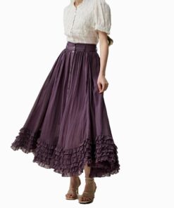 Enchanted Whisper Pleated Skirt Oa24