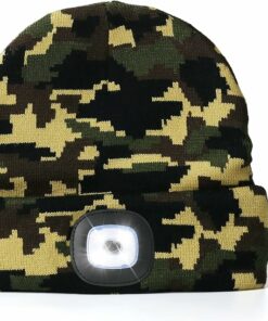 USB Rechargeable LED Headlamp Beanie OA27