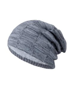 Winter Thick Warm Lined Beanies Knit Skull Cap OA14