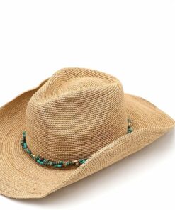 Women's Crocheted Summer Straw Hats OA29